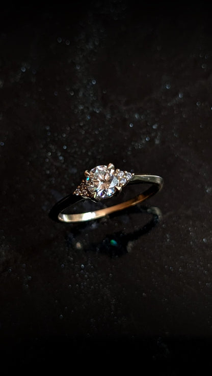 Jones Diamond Engagement Ring