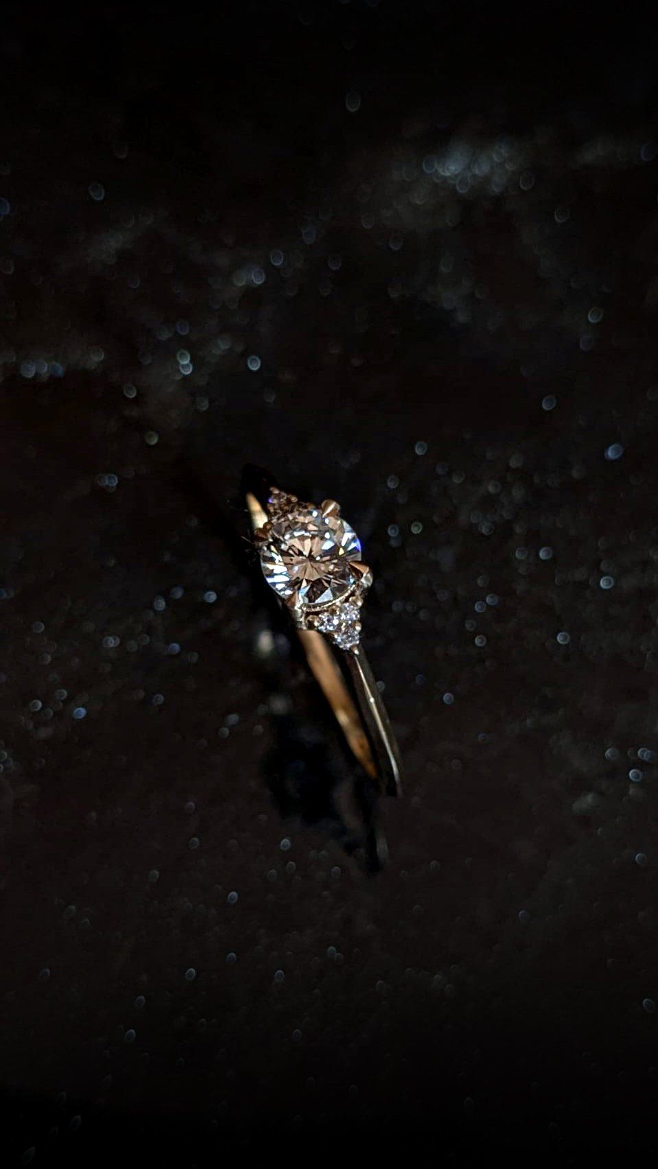 Jones Diamond Engagement Ring