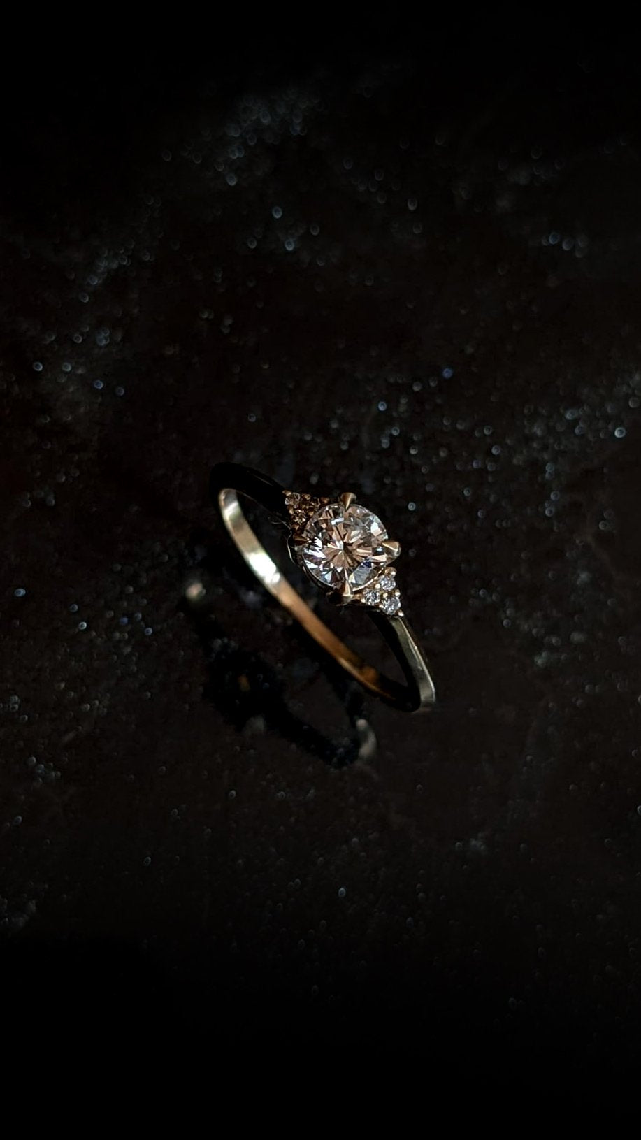 Jones Diamond Engagement Ring