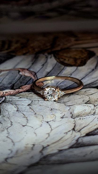 Jones Diamond Engagement Ring