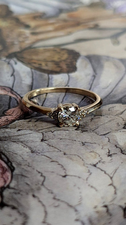 Jones Diamond Engagement Ring