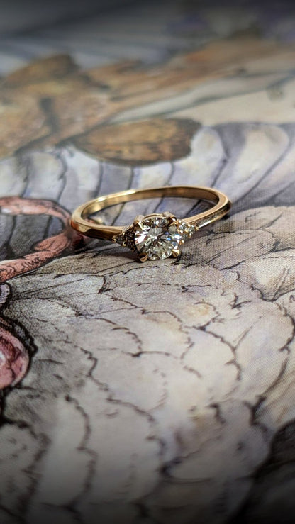 Jones Diamond Engagement Ring