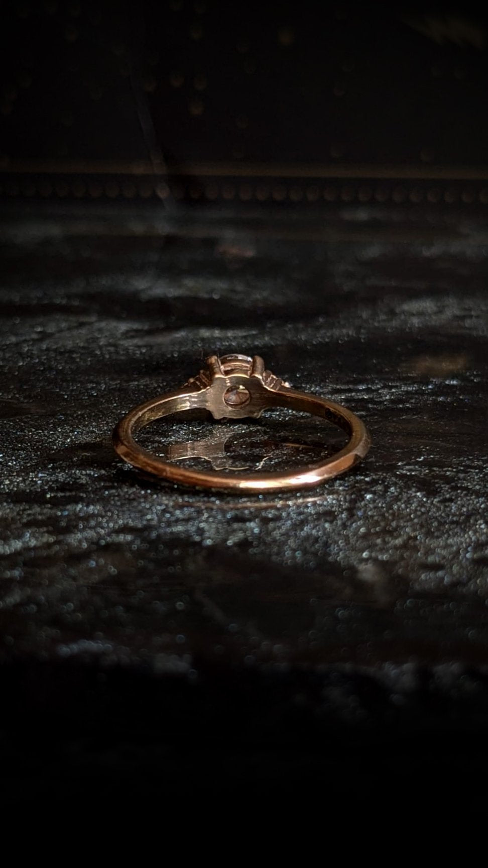 Jones Diamond Engagement Ring
