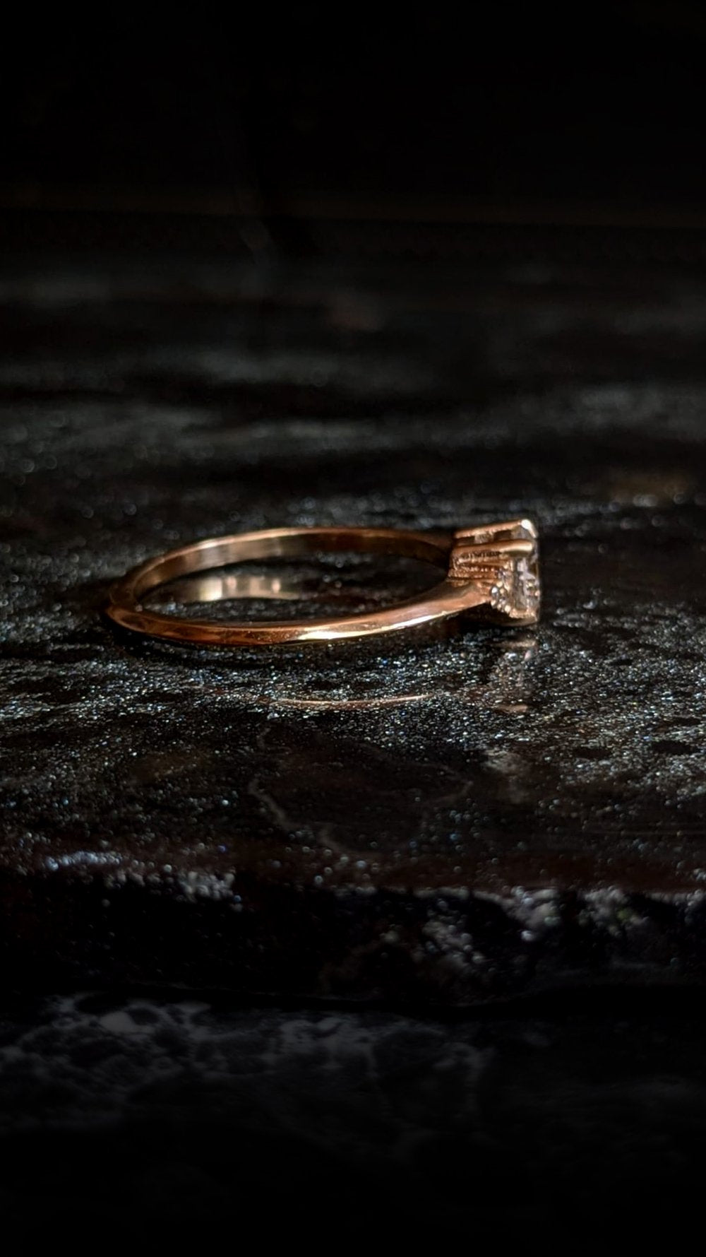 Jones Diamond Engagement Ring
