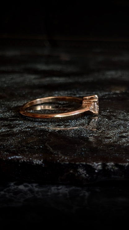 Jones Diamond Engagement Ring