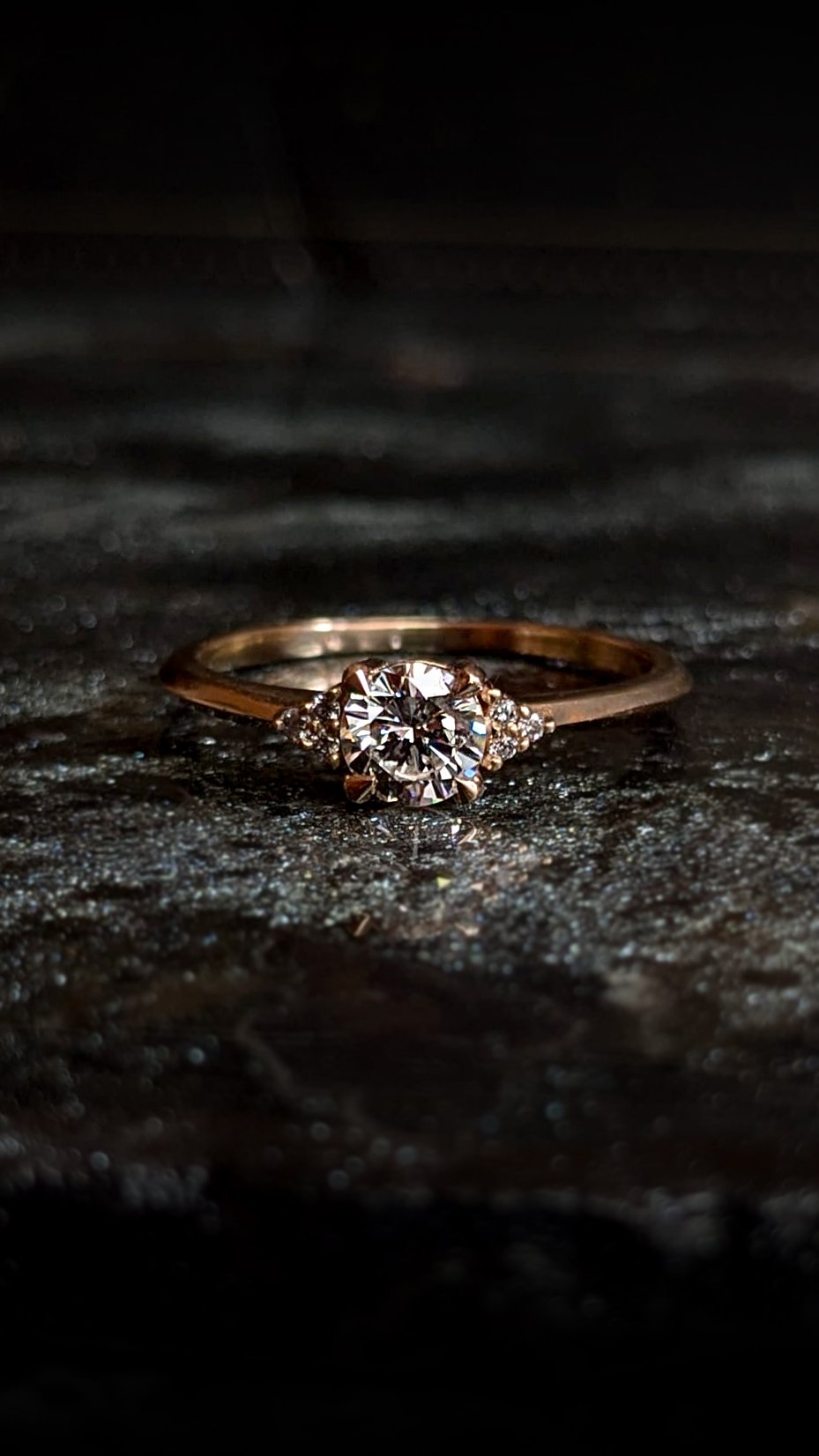 Jones Diamond Engagement Ring