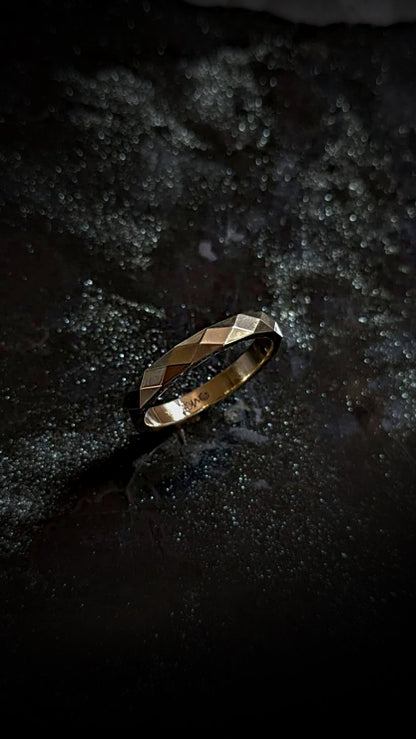 Kingsley Faceted Bands - Build Your Own