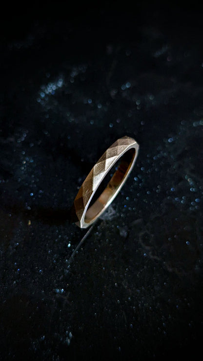 Kingsley Faceted Bands - Build Your Own