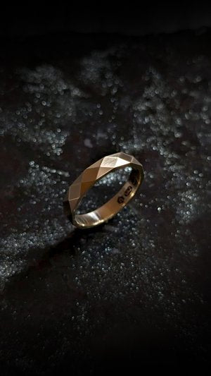 Kingsley Faceted Bands - Build Your Own