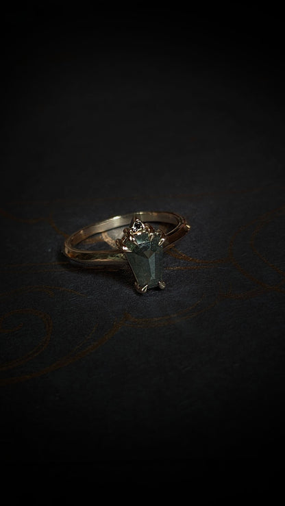 Lilith Coffin Grey Diamond Ring