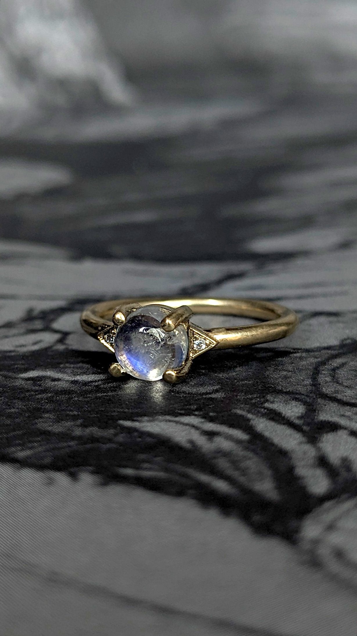 Luna Moonstone Ring