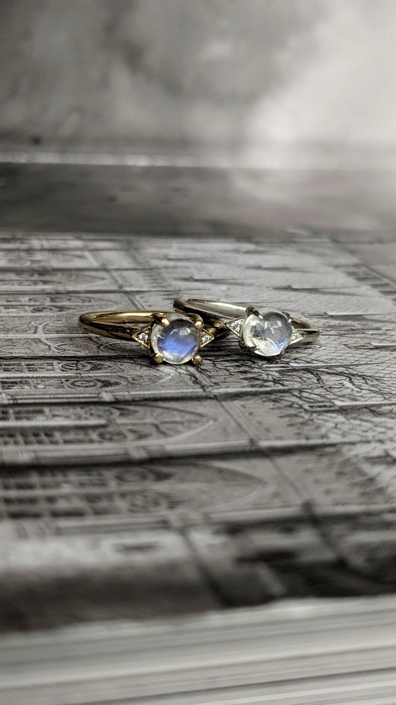 Luna Moonstone Ring