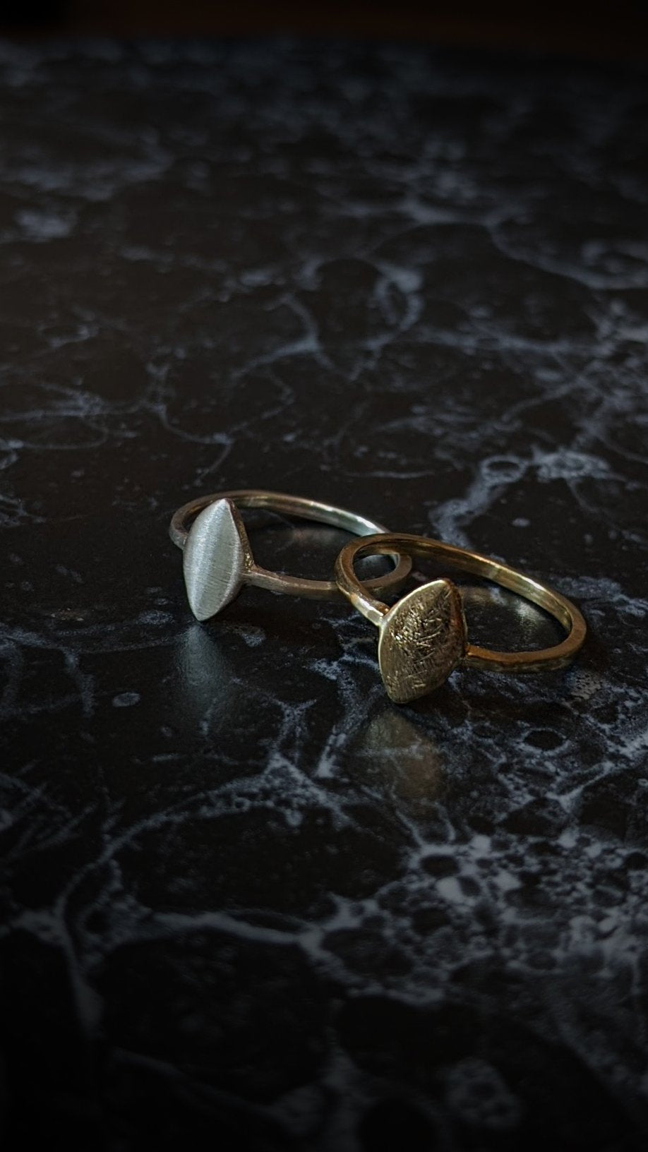 Marquise Mini Signet Ring
