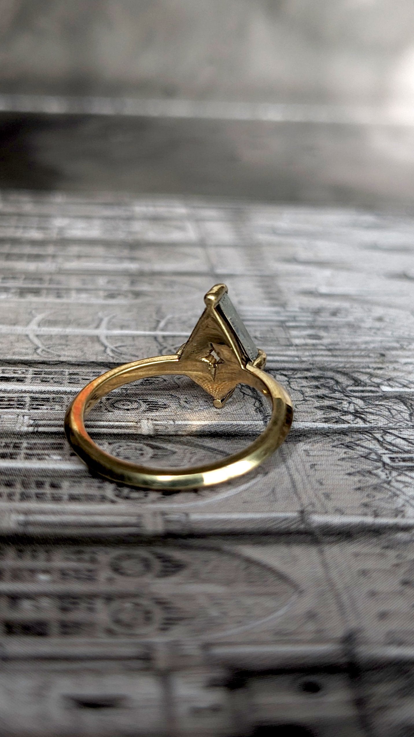 Moonstone Kite Ring