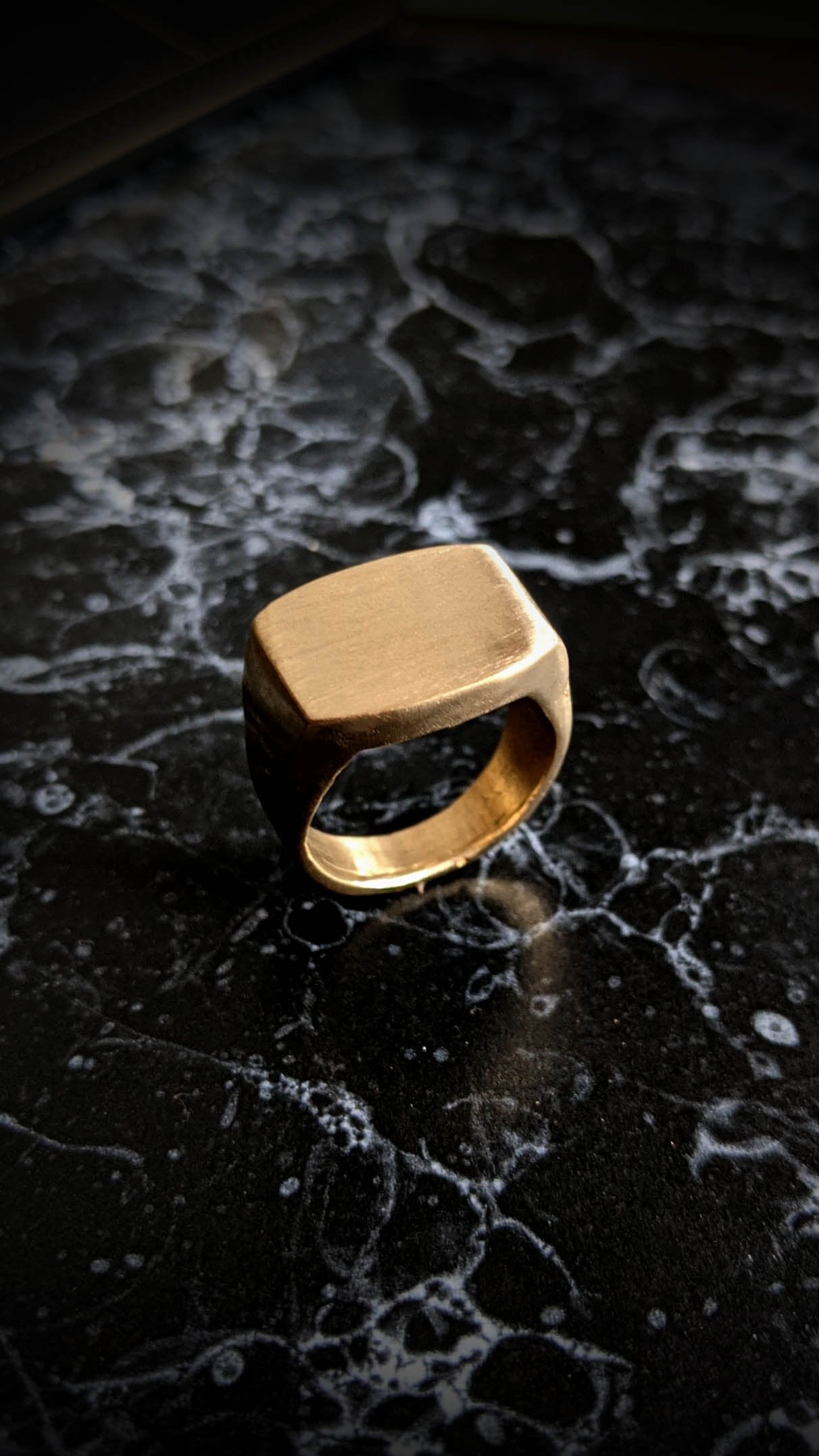 OG Brass Signet Ring - Ready to Ship