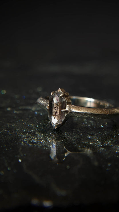 Olenna Spinel Elongated Hexagon Solitaire