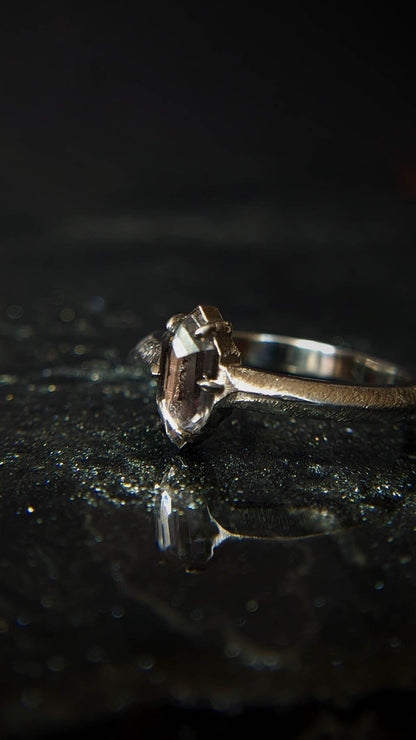 Olenna Spinel Elongated Hexagon Solitaire