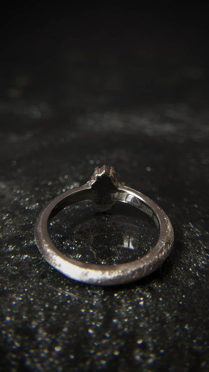 Olenna Spinel Elongated Hexagon Solitaire