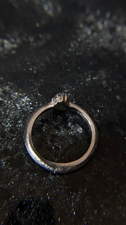 Olenna Spinel Elongated Hexagon Solitaire