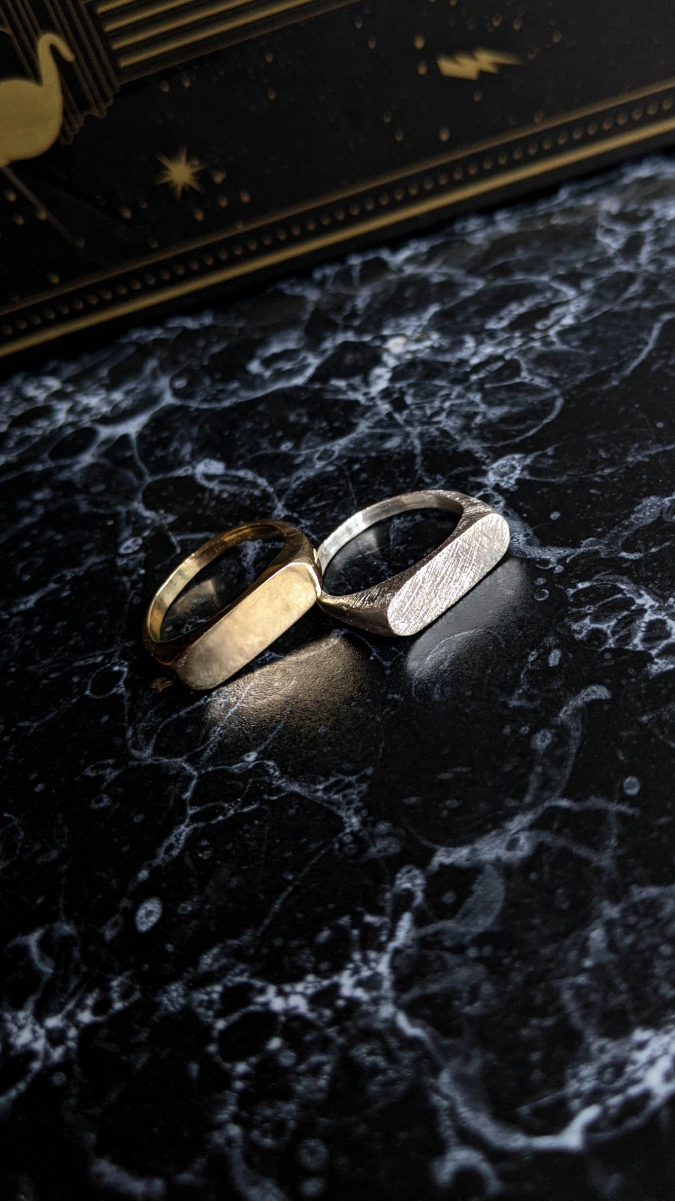 Oval Stacking Signet Ring