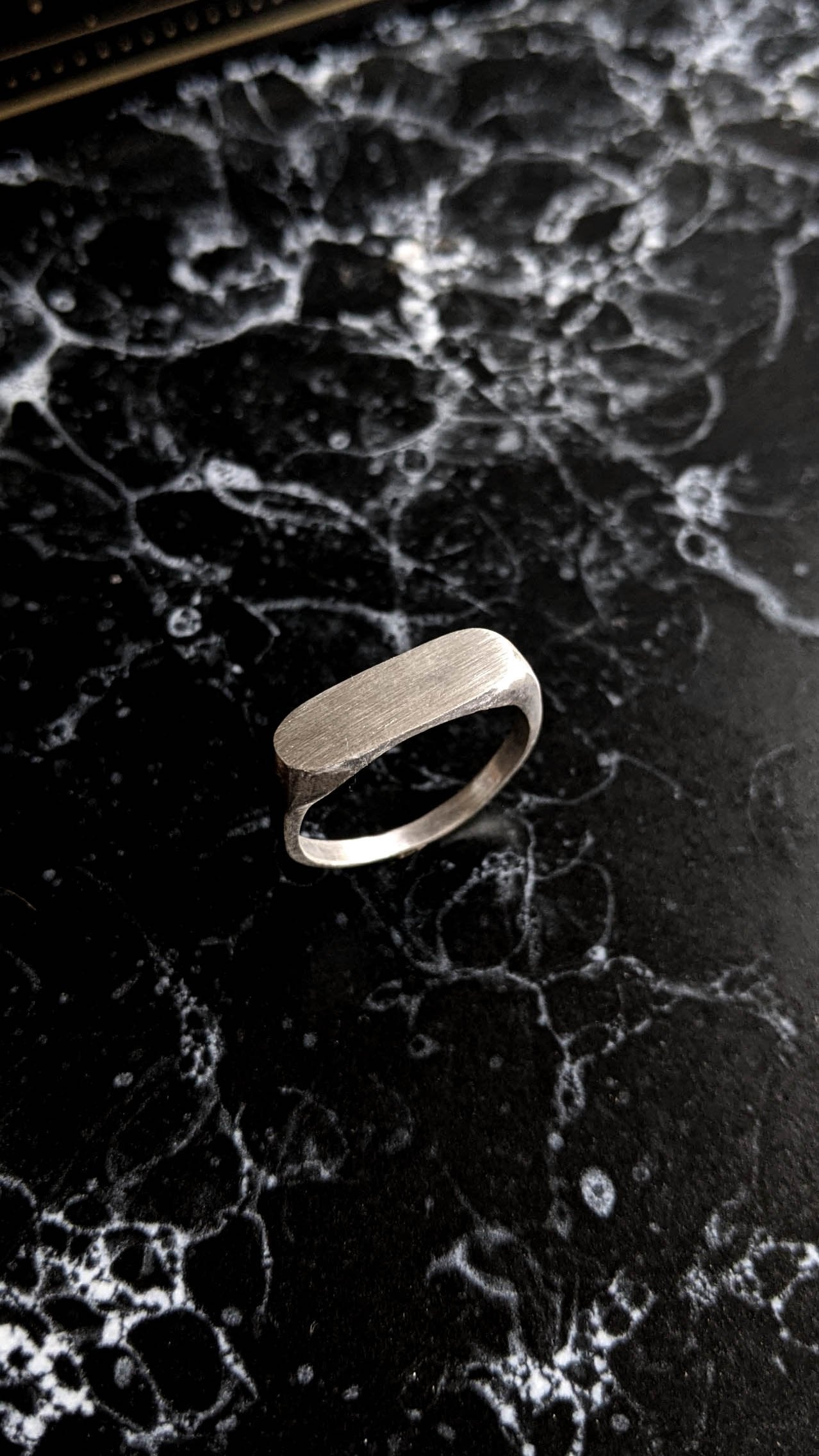 Oval Stacking Signet Ring