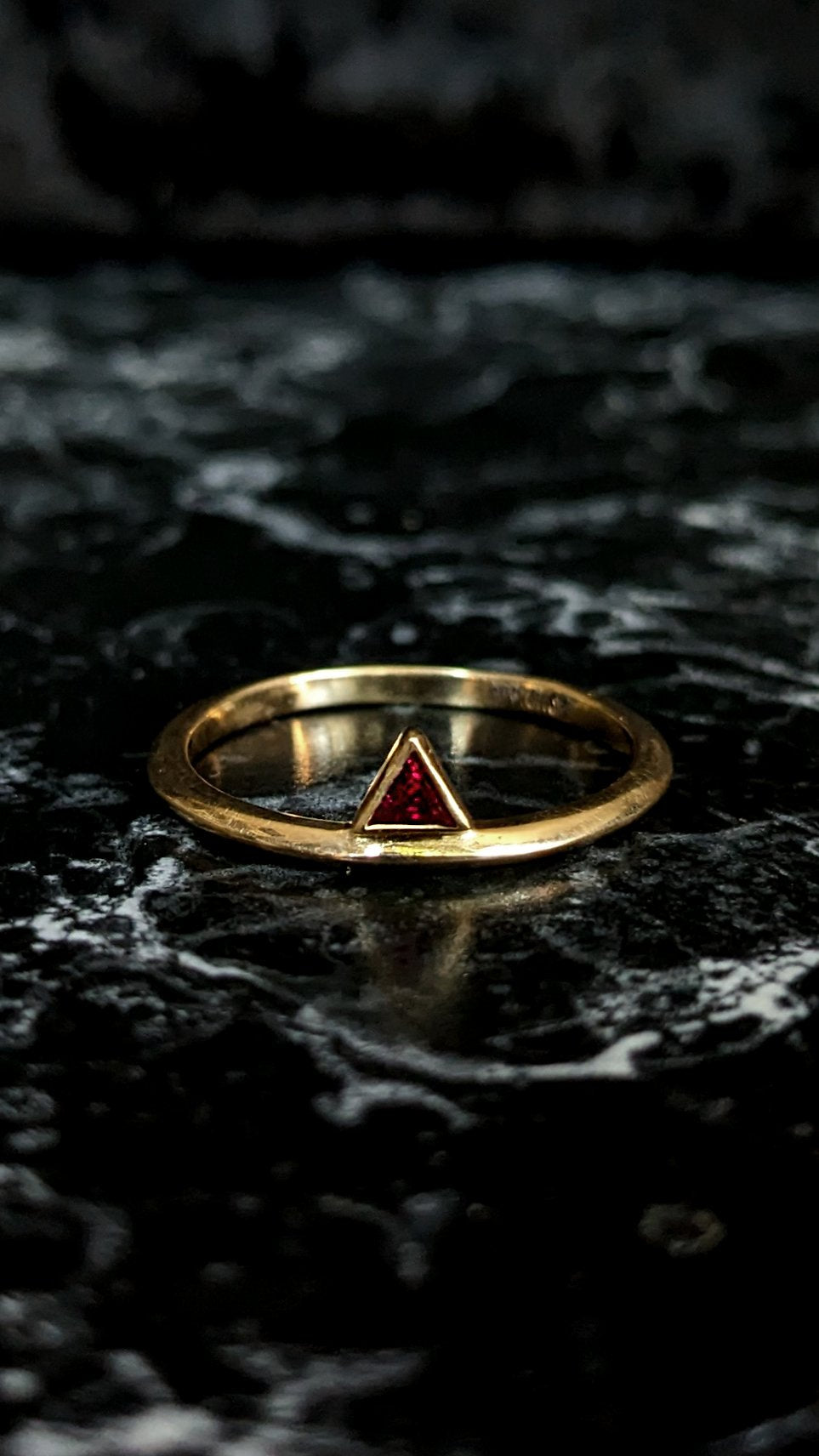Parvati Ruby Stacking Ring