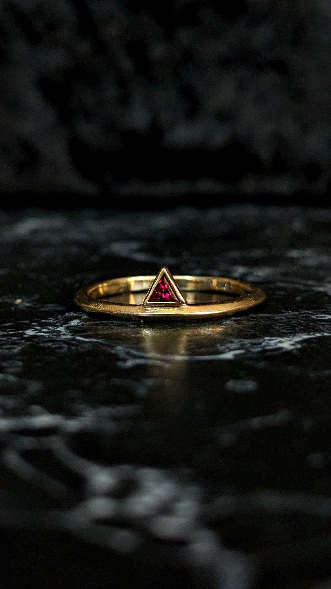 Parvati Ruby Stacking Ring
