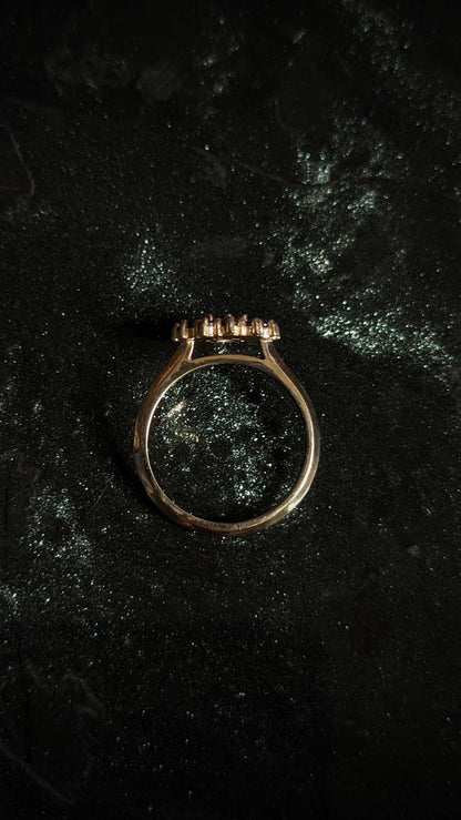 Phaenon Double Halo Ring