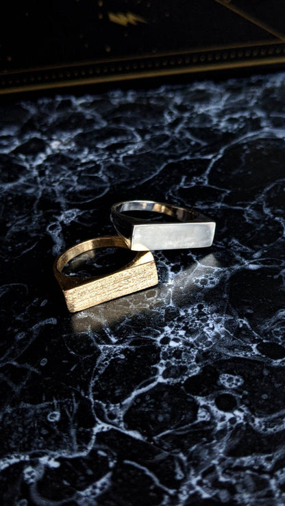 Rectangular Stacking Signet - Ready to Ship
