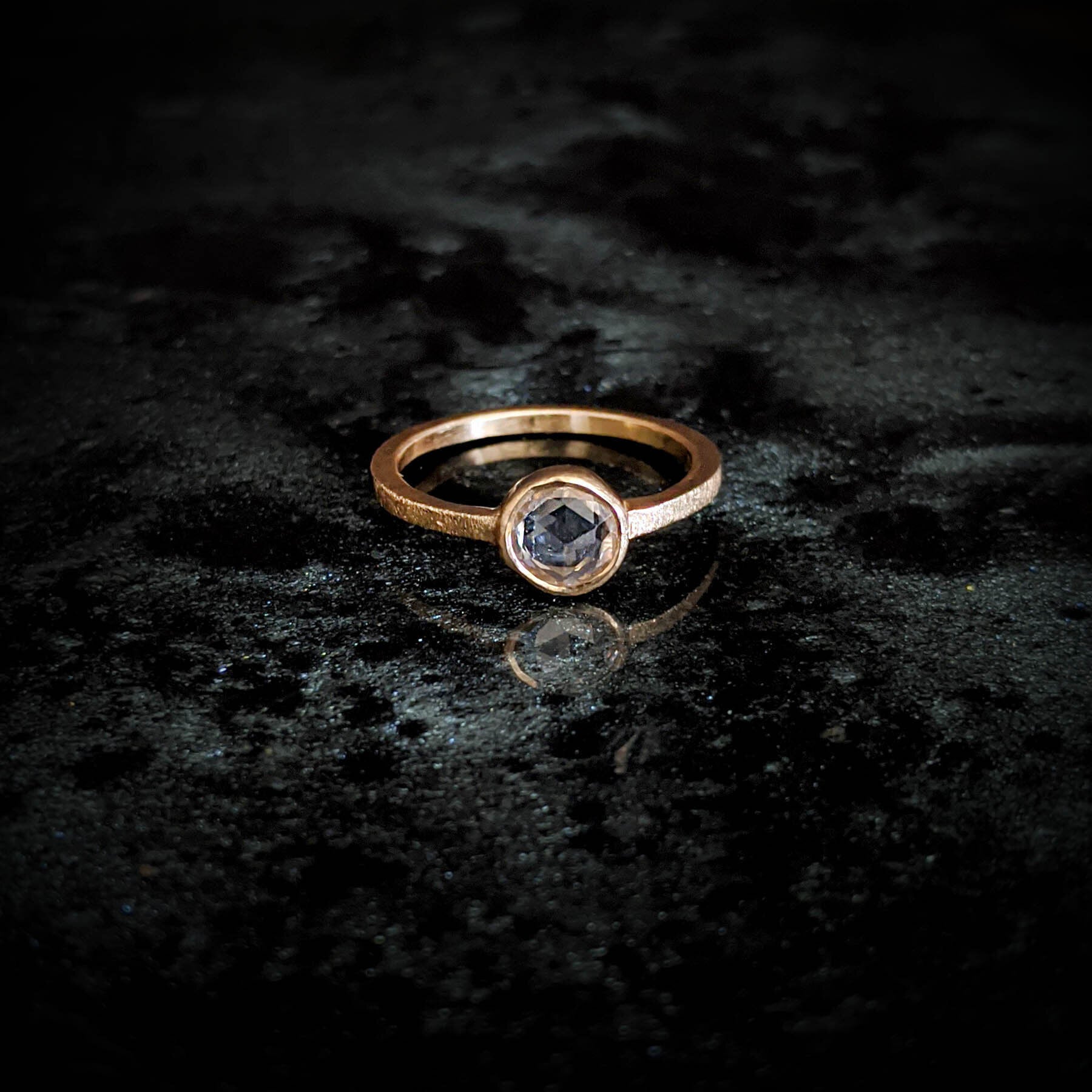 Resa White Sapphire Solitaire