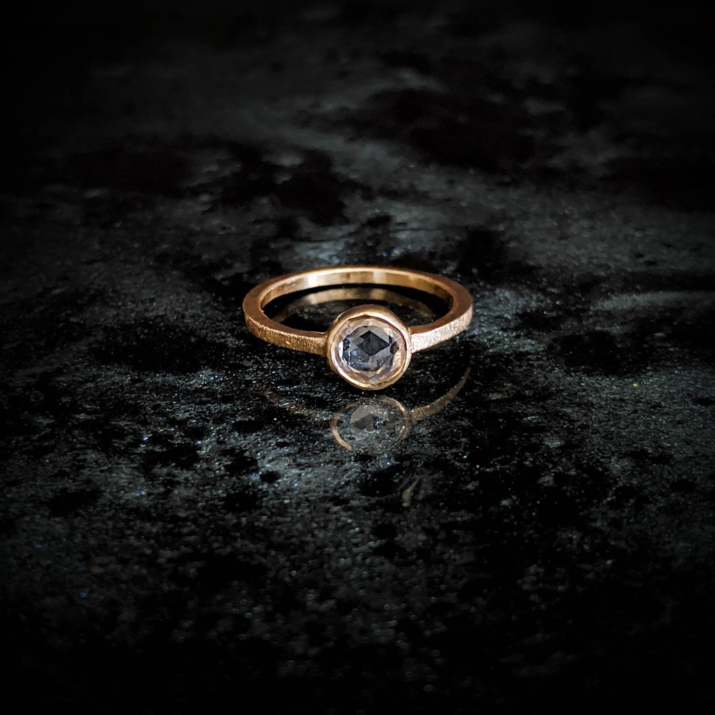 Resa White Sapphire Solitaire
