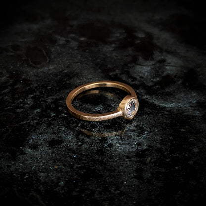 Resa White Sapphire Solitaire
