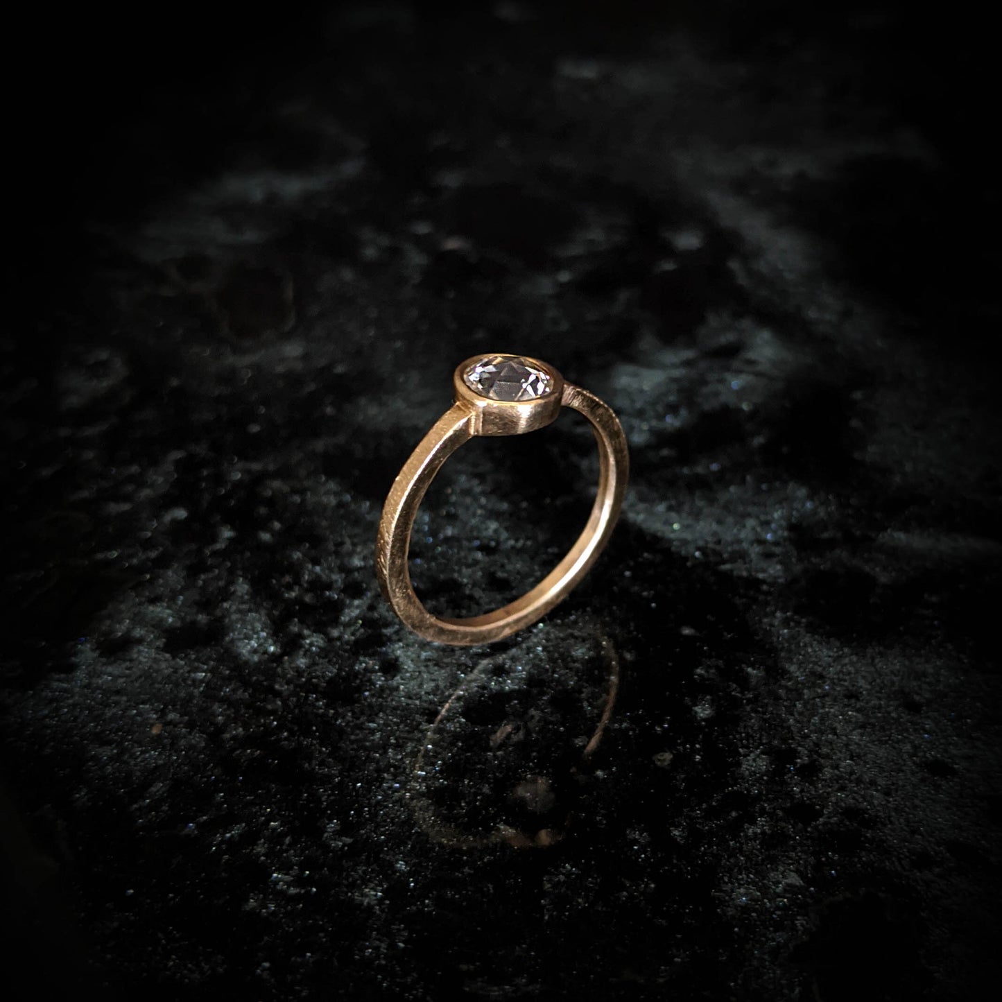 Resa White Sapphire Solitaire