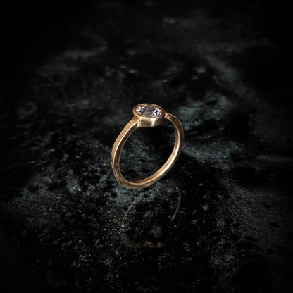 Resa White Sapphire Solitaire
