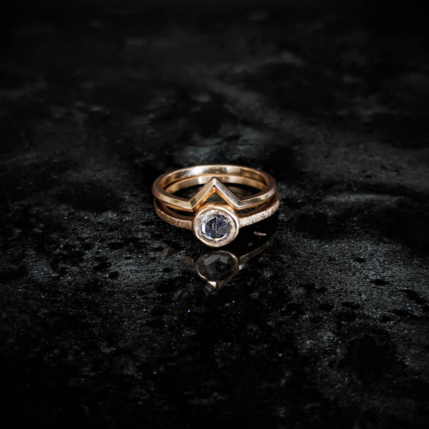 Resa White Sapphire Solitaire