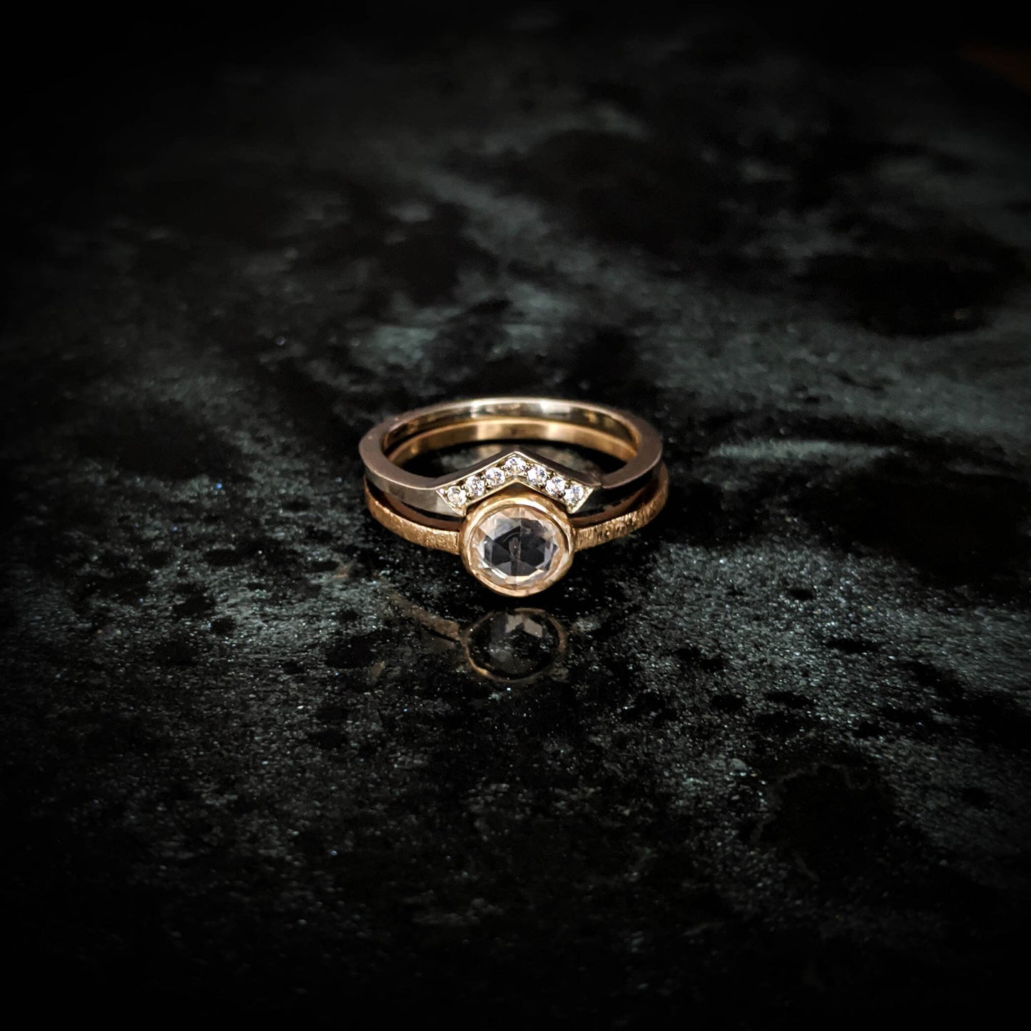 Resa White Sapphire Solitaire