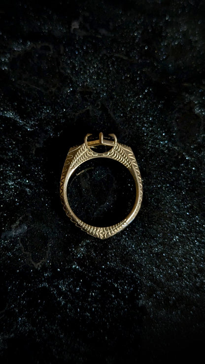 Resurrection Stone Ring (Deathly Hallow from Harry Potter)