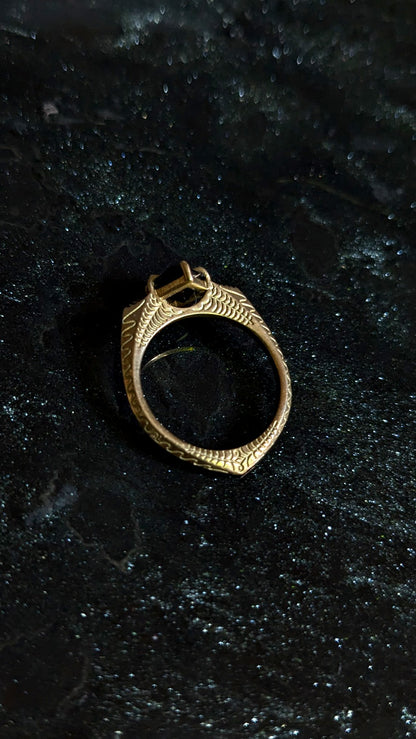Resurrection Stone Ring (Deathly Hallow from Harry Potter)