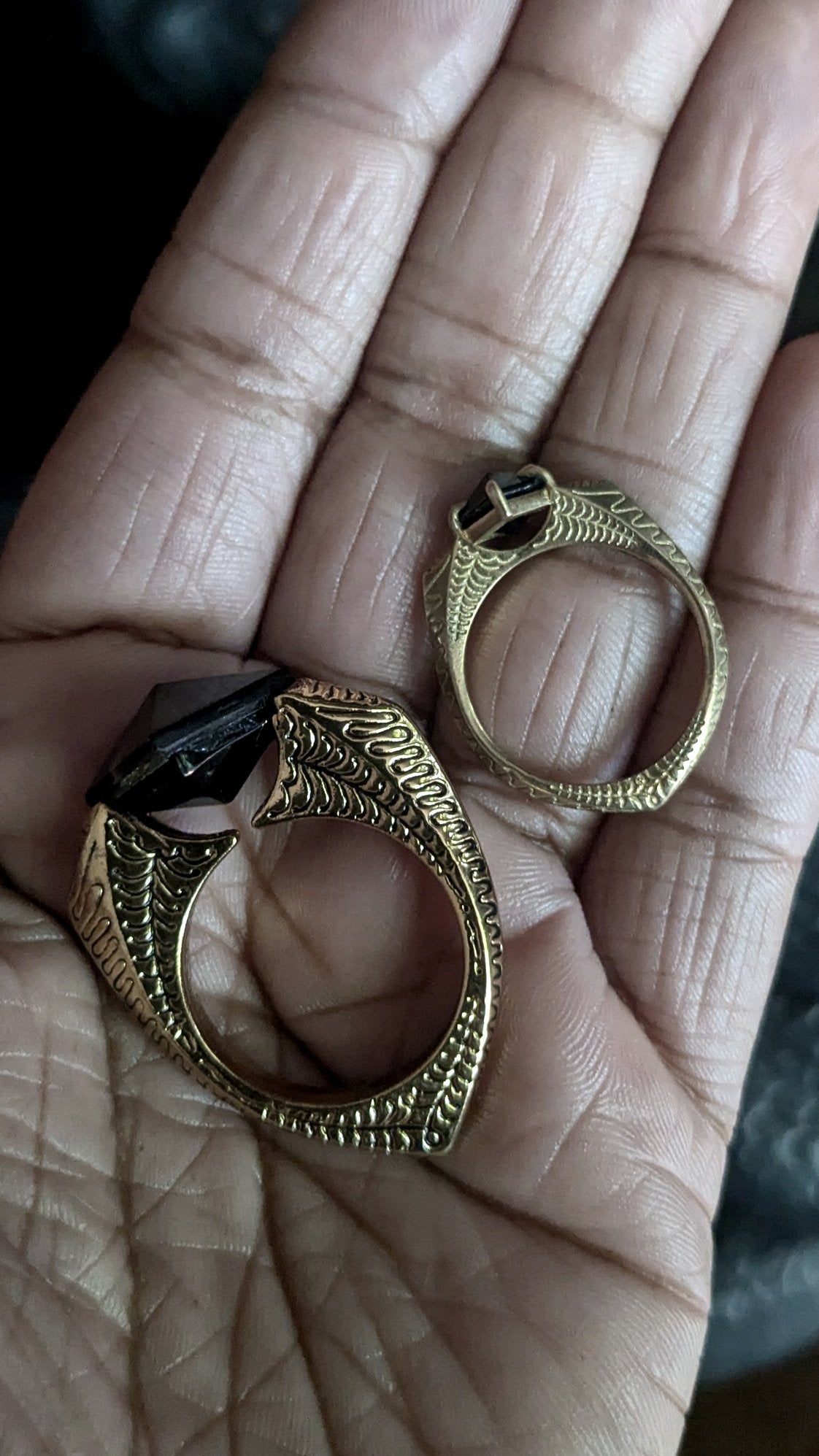 Resurrection Stone Ring (Deathly Hallow from Harry Potter)