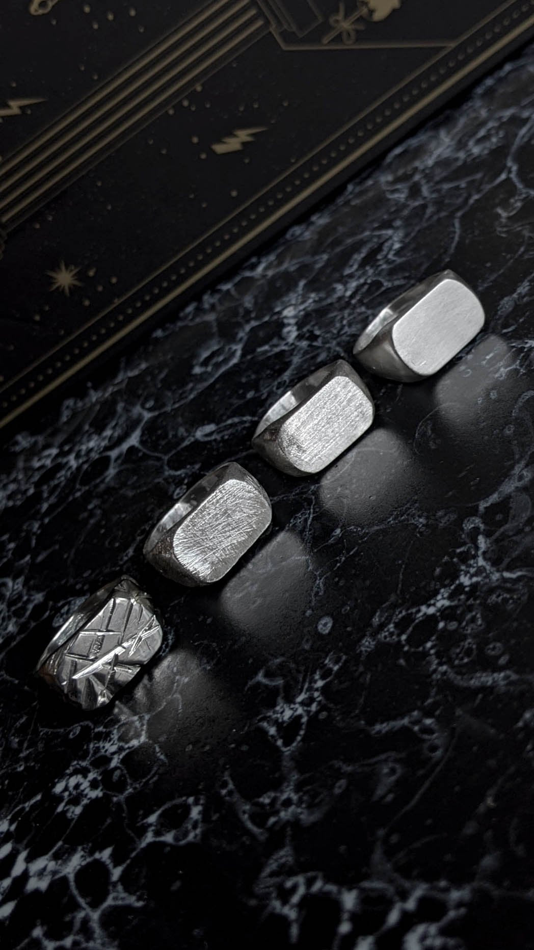 Rounded Rectangle Signet Ring