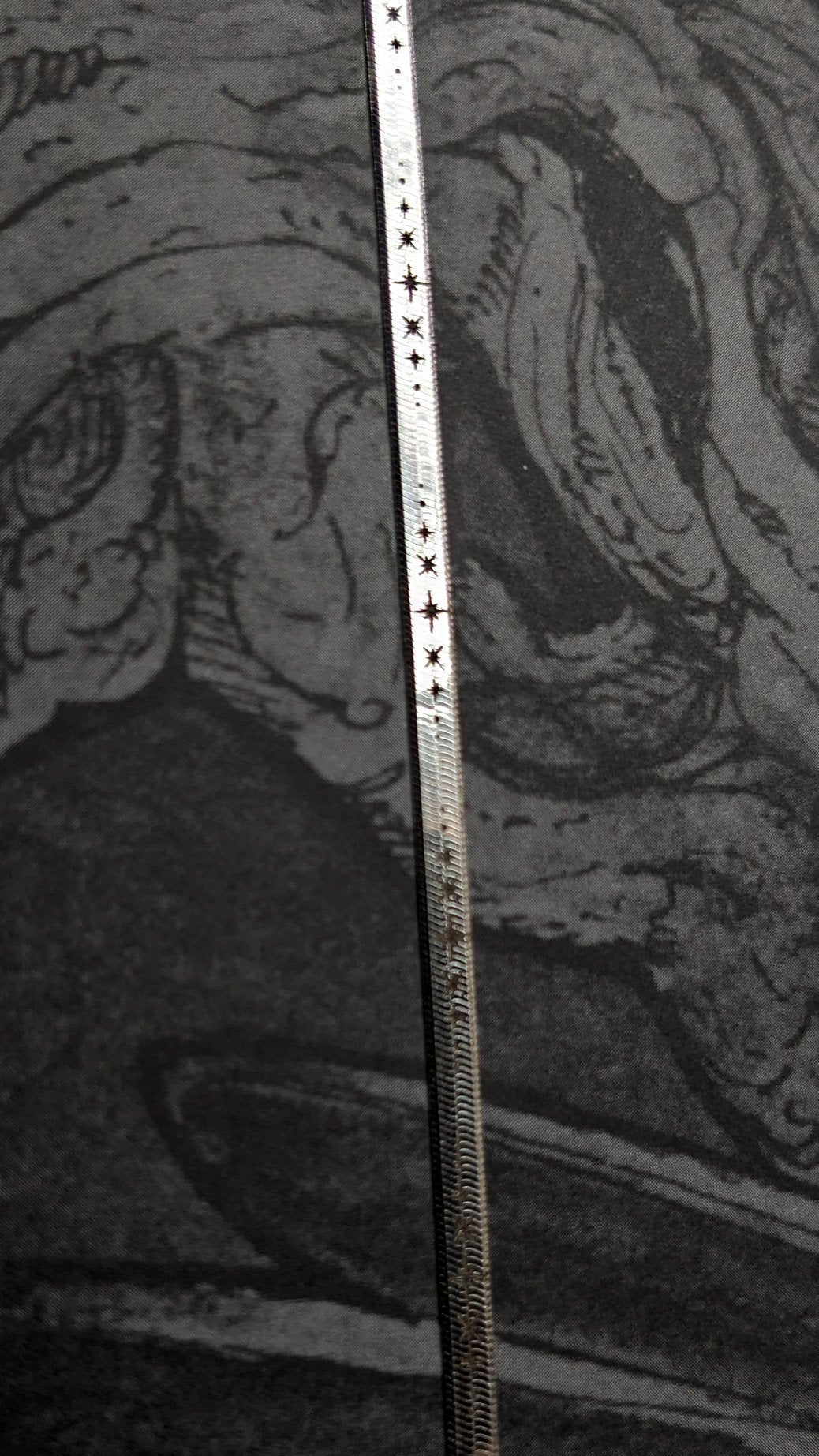 Celestial Starburst Herringbone Chain - Silver