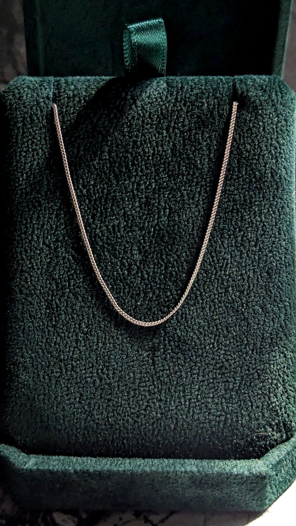 Sterling Silver Fine Curb Chain