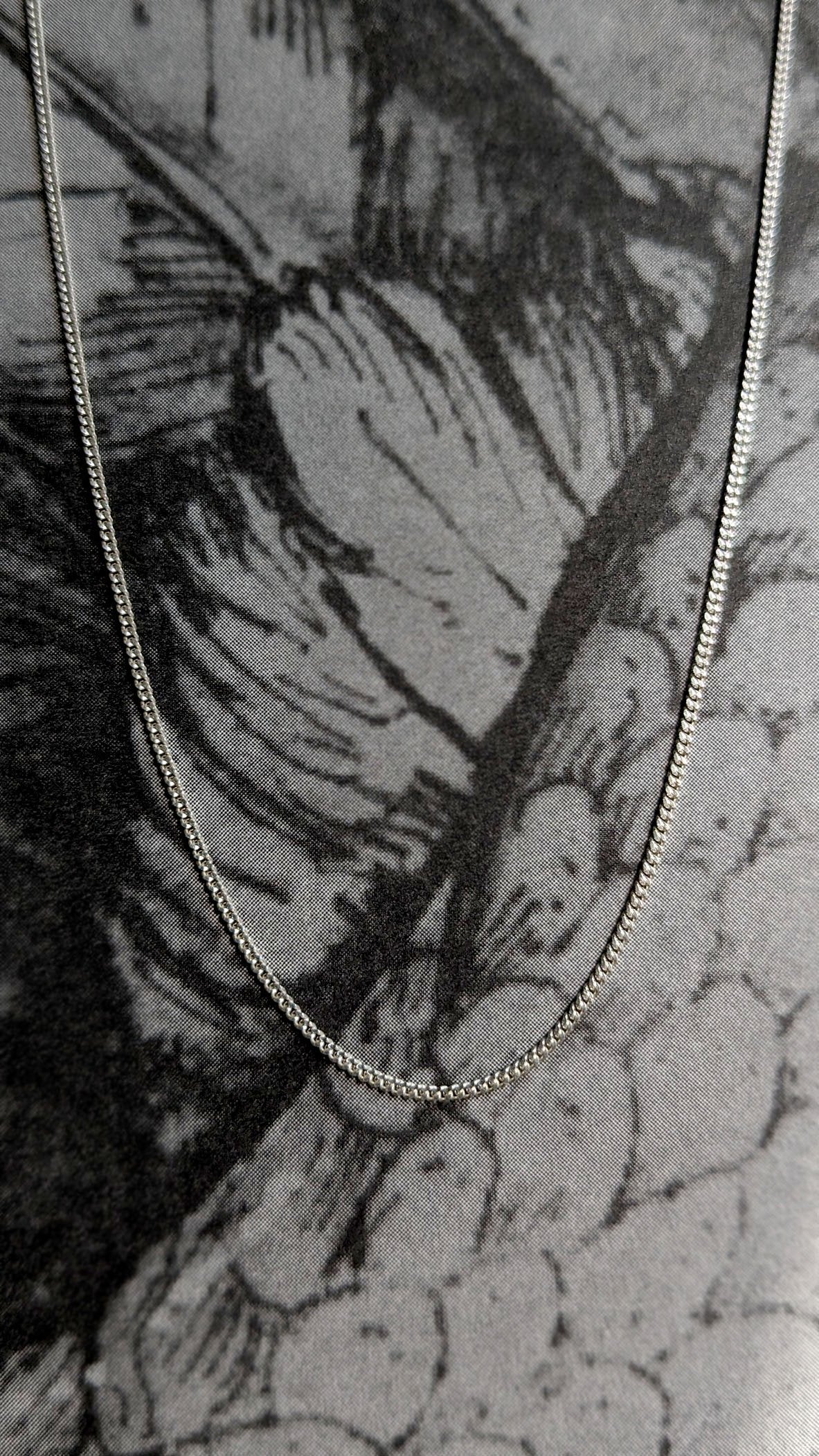 Sterling Silver Fine Curb Chain