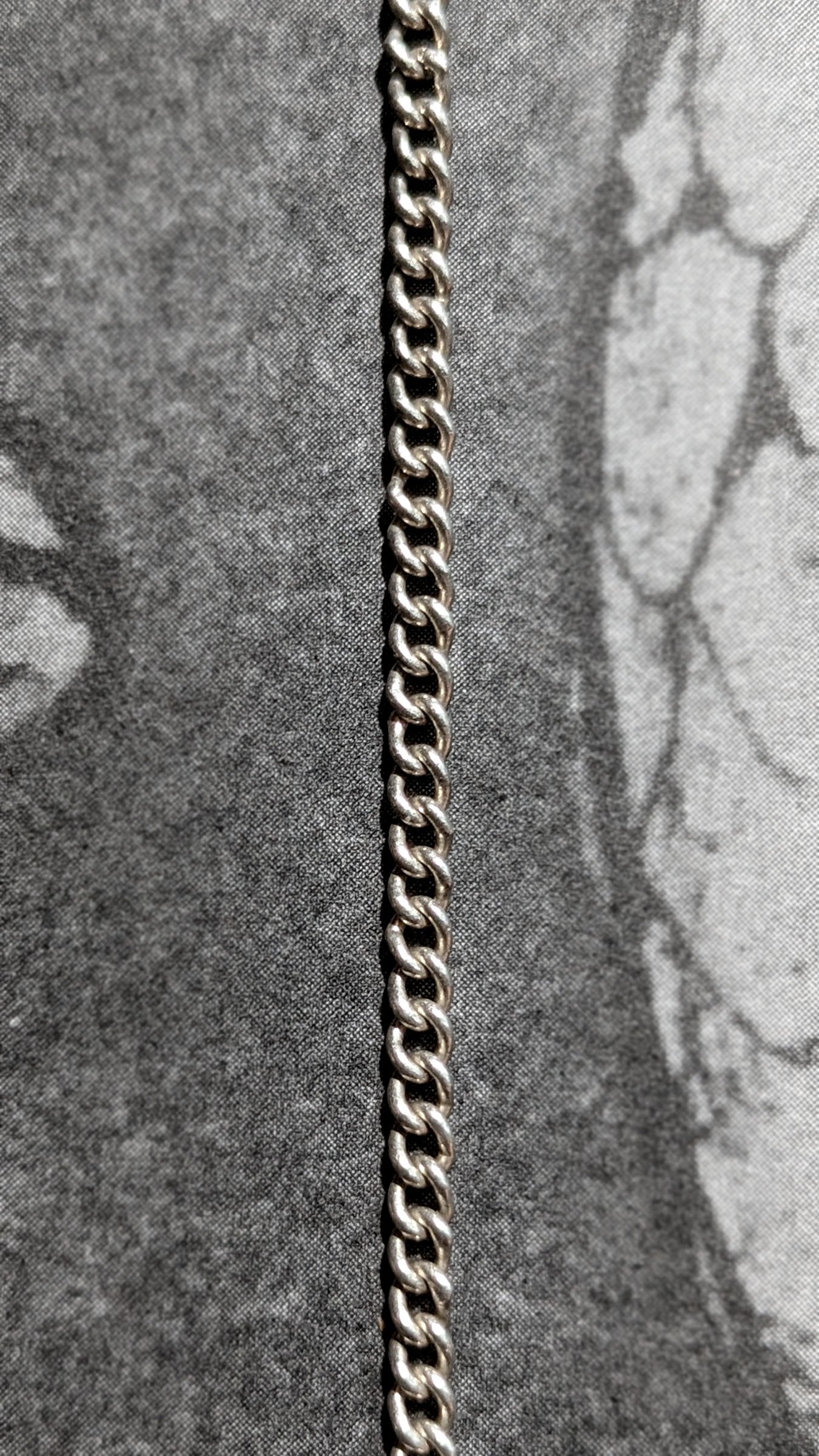 Sterling Silver Vintage Curb Chain