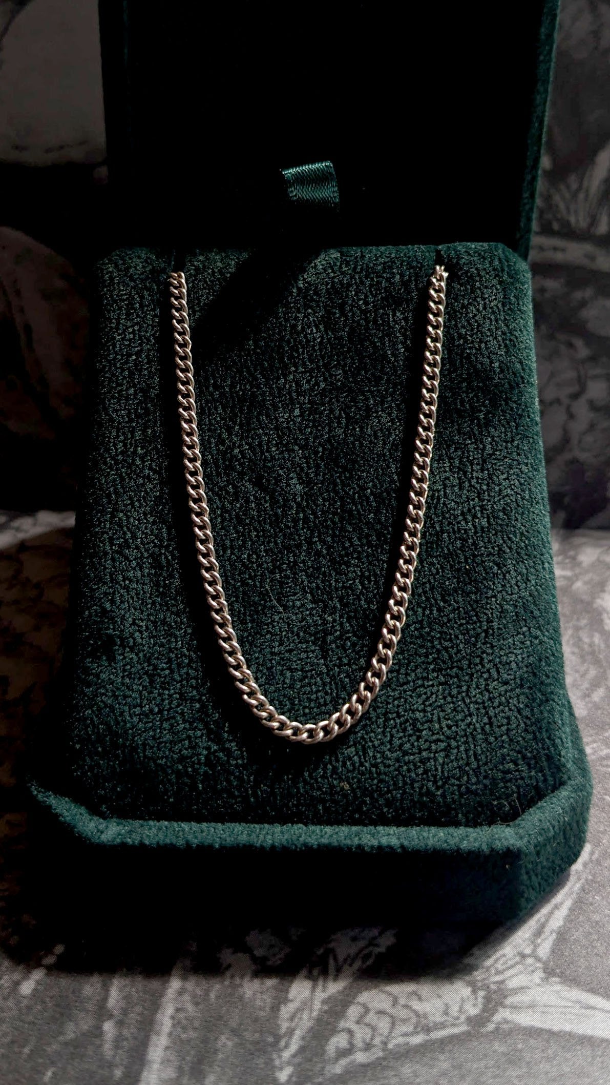 Sterling Silver Vintage Curb Chain