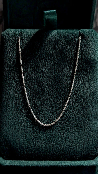 Sterling Silver Wheat Chain