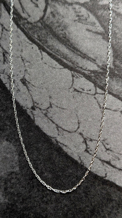 Sterling Silver Wheat Chain