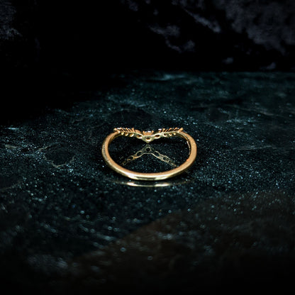 Vilya Ombre Diamond Contour Band