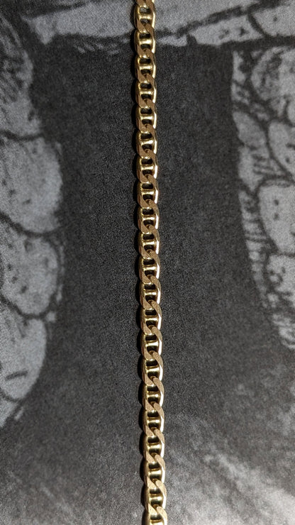 Vintage Gold Anchor Chain