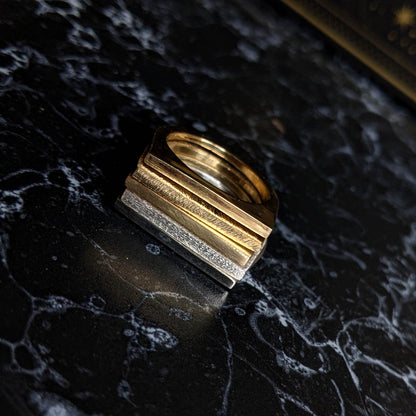 XL Skinny Stacking Brass Ring - Ready to Ship